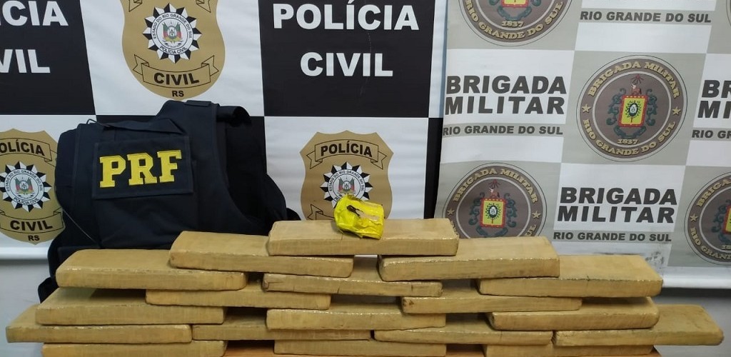 BM, Polícia Civil e PRF prendem quatro pessoas por tráfico de drogas em Pelotas