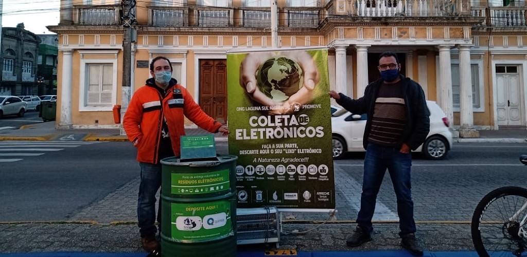 Ong Laguna Sul promove coleta de eletrônicos em Rio Grande