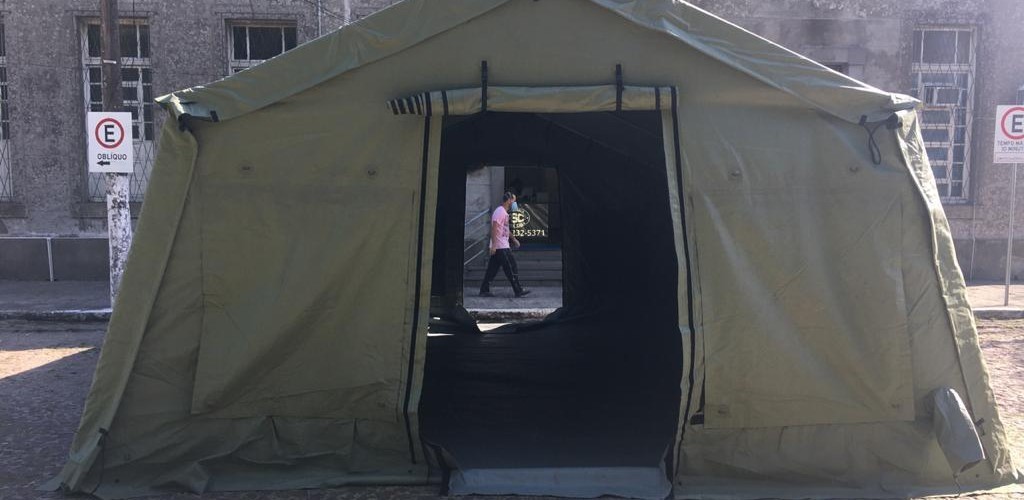 Secretaria da Saúde de RG divulga nota sobre deslocamento de Barraca de Triagem