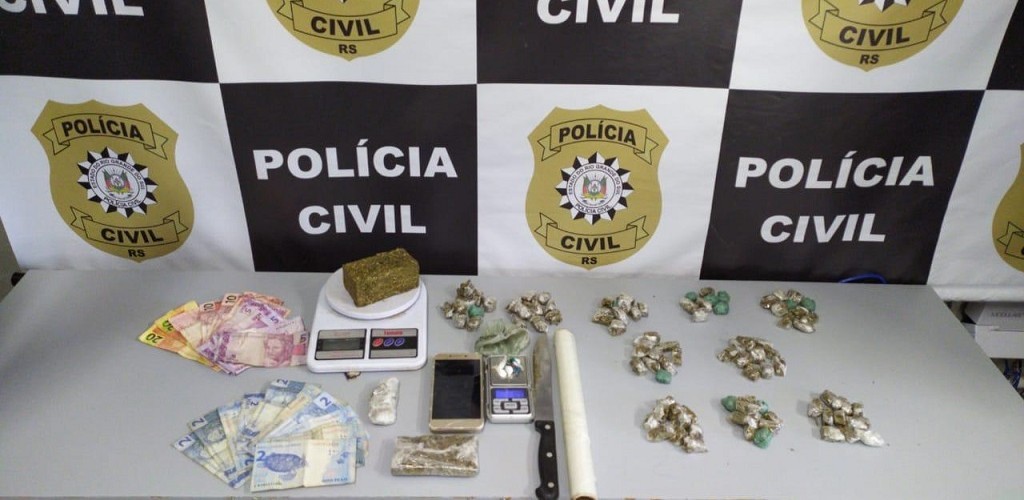 Polícia Civil prende mulher por tráfico de drogas no Bairro Mangueira