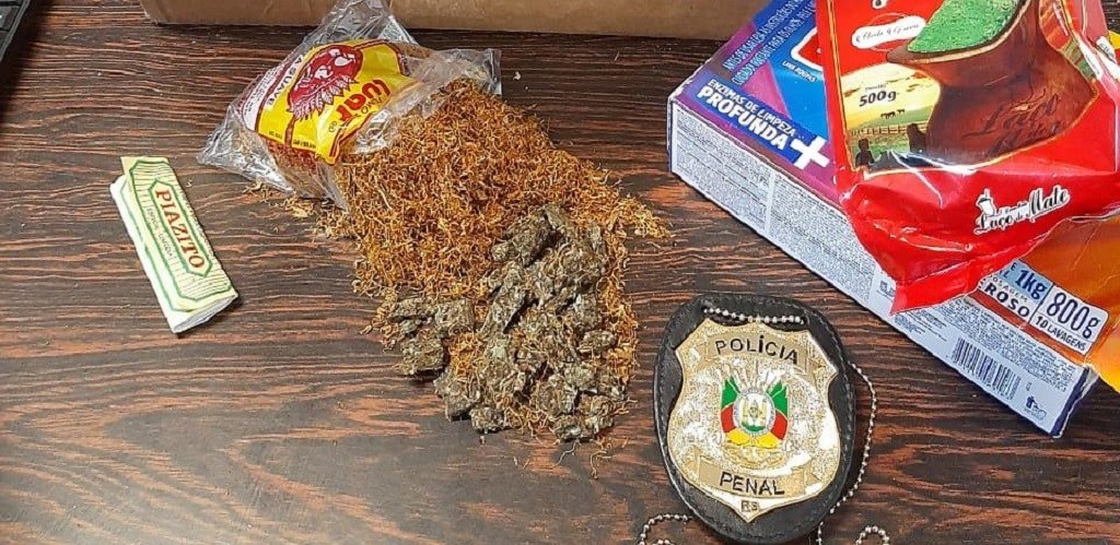 Agentes da PERG apreendem maconha em encomenda do Sedex