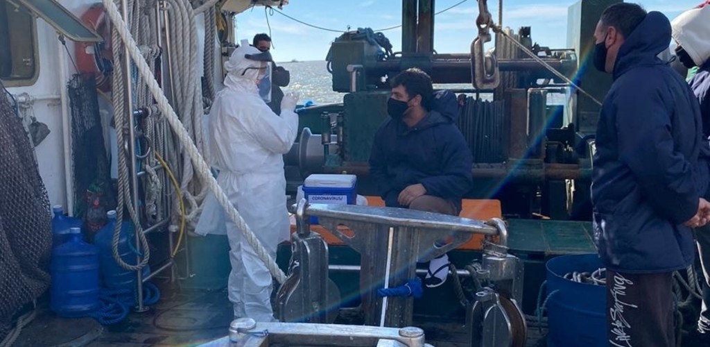 Barco pesqueiro de SC atracado no Porto Velho registra sete casos de Covid-19