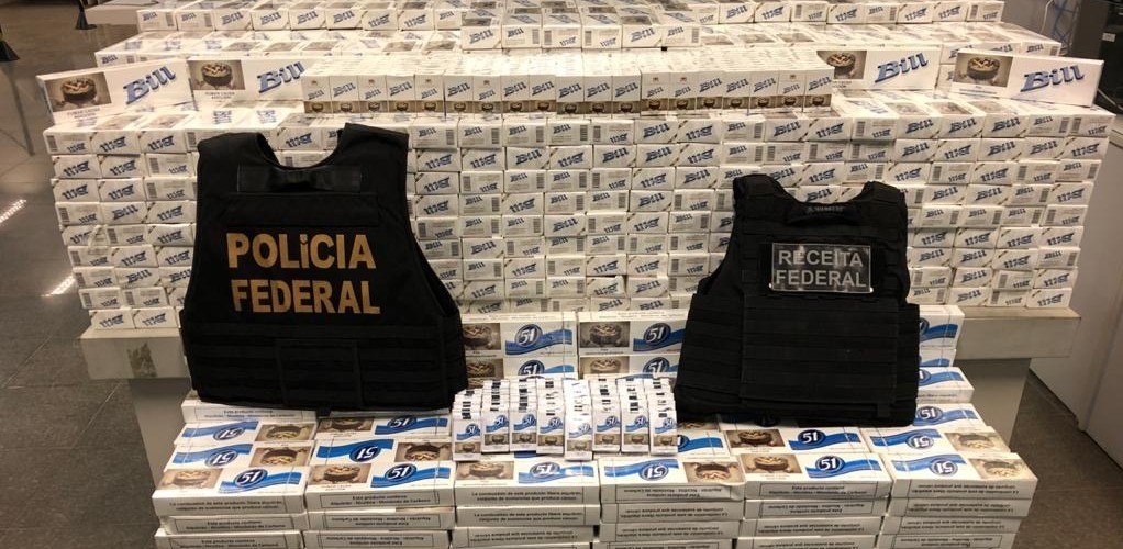 Receita Federal apreende carga de cigarros de R$ 30 mil em Santa Vitória do Palmar