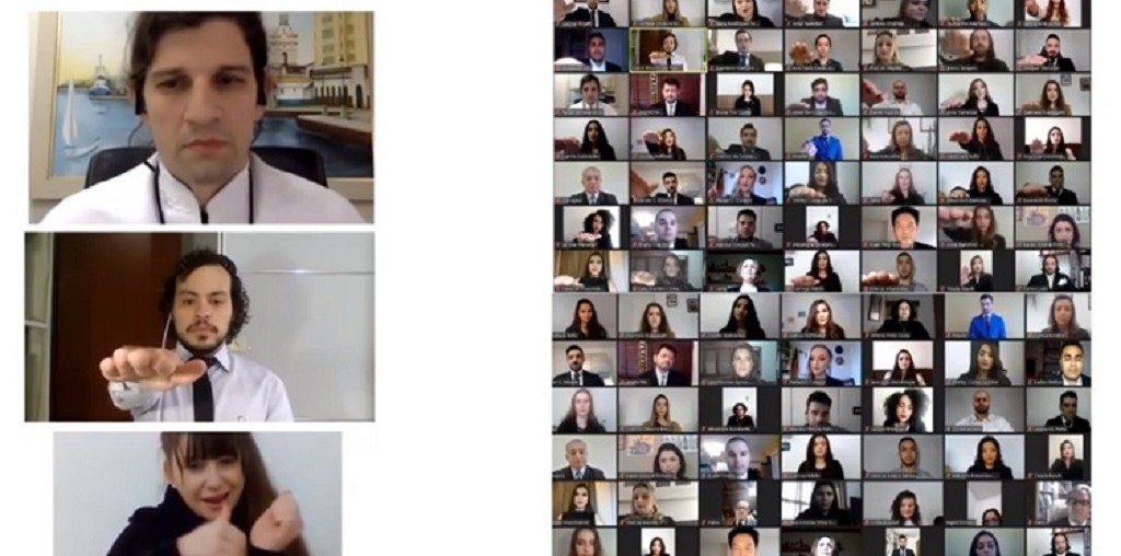 Formandos do curso de Medicina têm colação de grau online