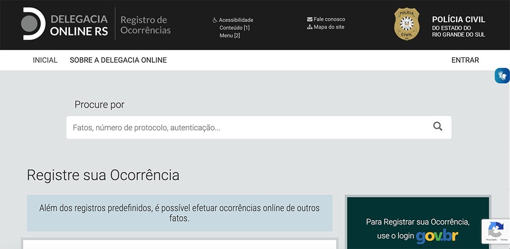 Registro de ocorrências via Delegacia Online cresce 49% no primeiro semestre