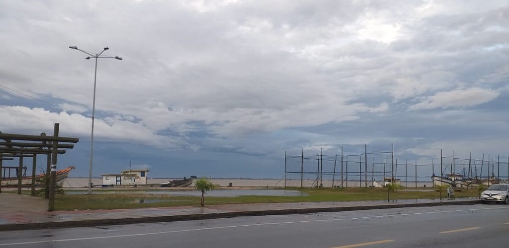 Ciclone trará ventos fortes nesta terça-feira
