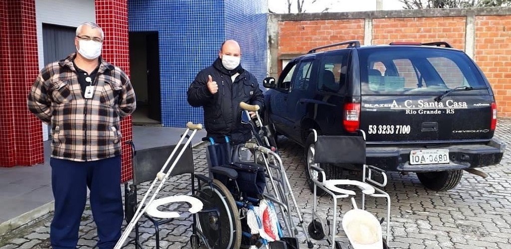 Empresa Noiva do Mar faz doações à Santa Casa do Rio Grande