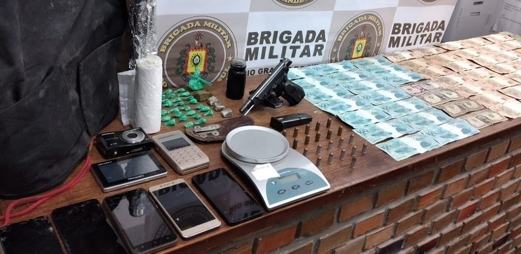 BM prende trio na Operação Hórus em Santa Vitória do Palmar