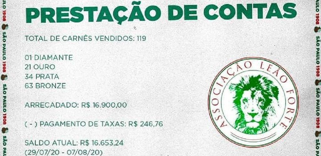 São Paulo e Associação Leão Forte arrecadam mais de R$ 16 mil para obras no estádio