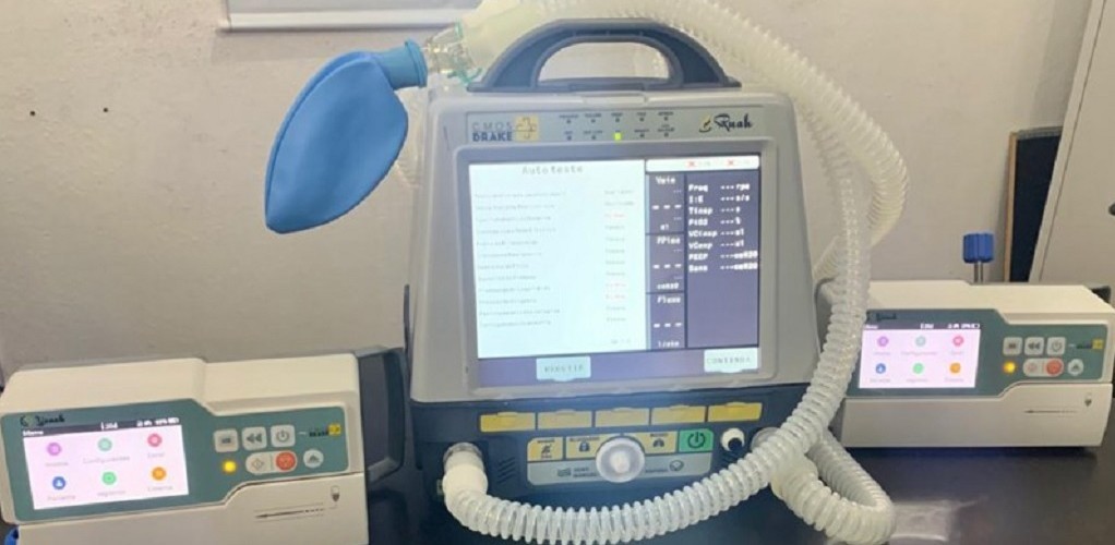Estaleiros do Brasil doa respirador e bombas de infusão para hospital em SJN