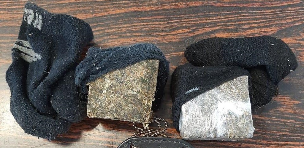 Agentes penitenciários apreendem maconha na Perg