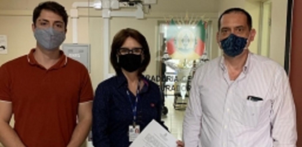 5ª Delegacia Penitenciária Regional recebe chaves de terreno para construção de sede em Pelotas