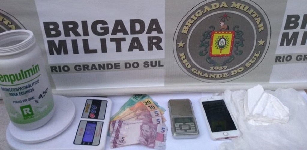 6° BPM prende homem por tráfico de entorpecentes em Rio Grande