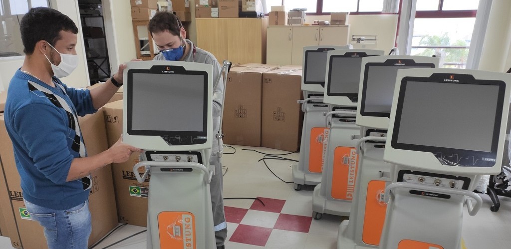 Dep. Estadual Fábio Branco anuncia mais 20 respiradores para Rio Grande