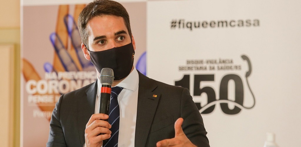 Governador Eduardo Leite testa positivo para Covid-19