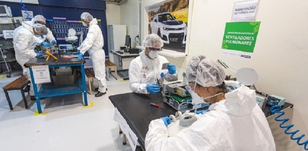 Hospitais gaúchos já receberam 126 respiradores consertados