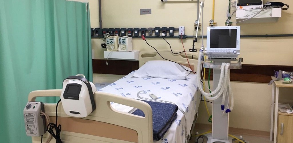 Santa Casa inaugura dez leitos de UTI para atendimento de pacientes com Covid-19