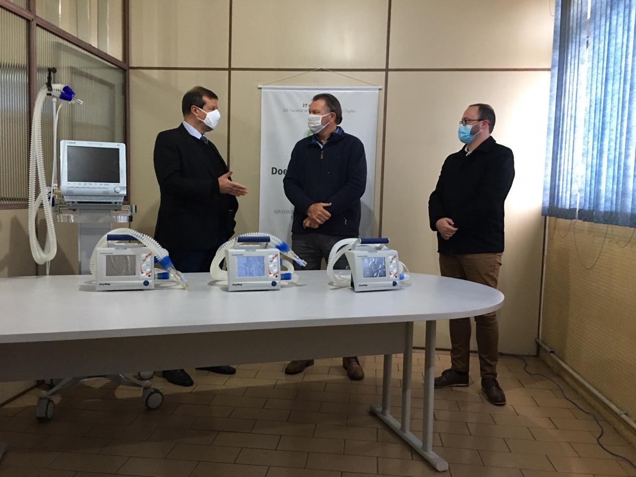 Rio Grande recebe 14 respiradores do Ministério da Saúde