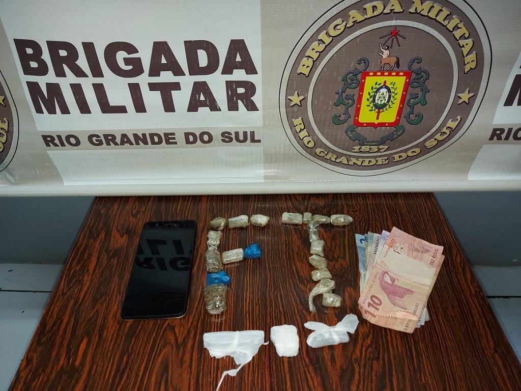 6° BPM prende homem por tráfico de entorpecentes em Rio Grande