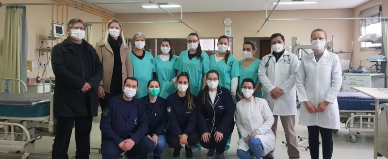 Hospital de Canguçu reabre dez leitos de UTI