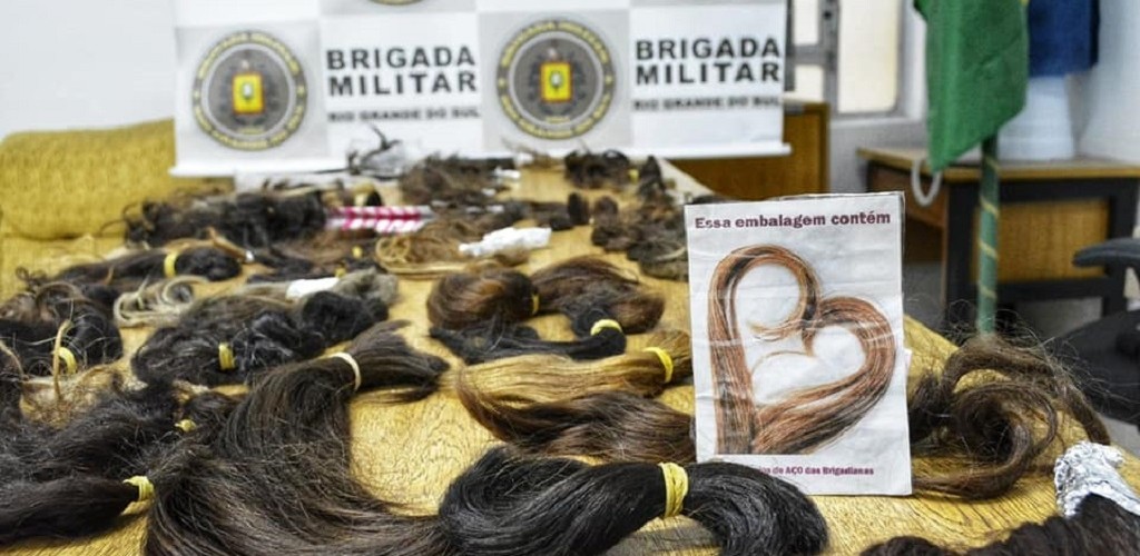 CRPO Sul entrega 80 mechas de cabelos para a Aapecan Pelotas