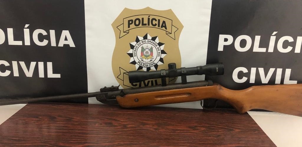 Polícia Civil apreende arma longa em Rio Grande