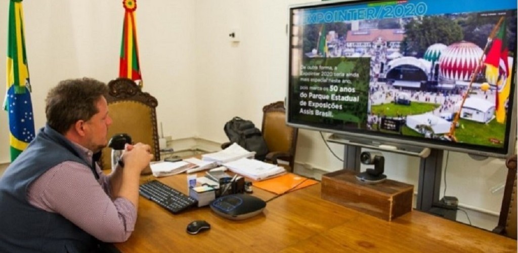 Secretário da Agricultura apresenta proposta para realização da primeira Expointer Digital