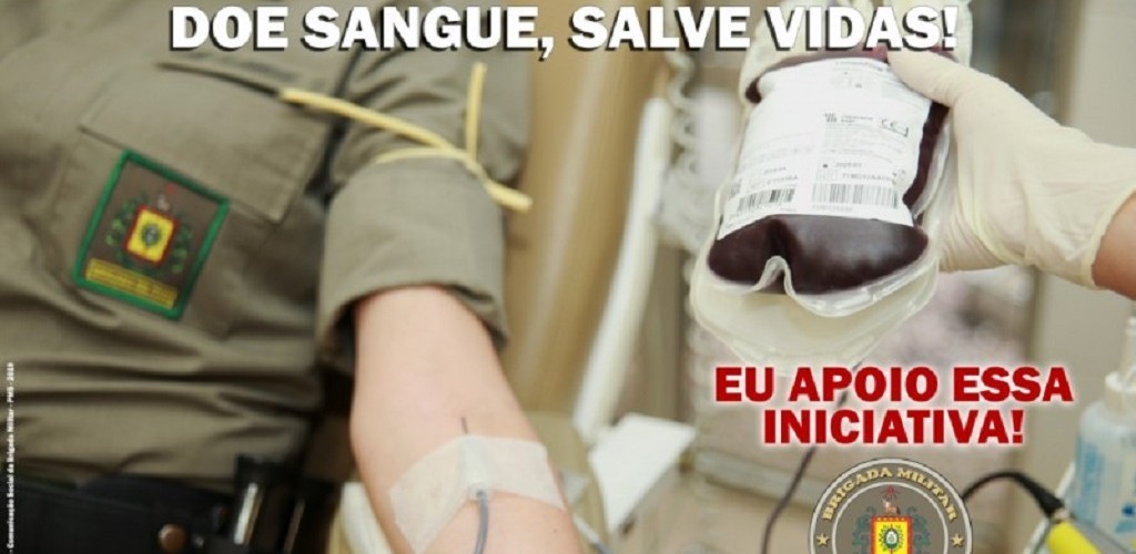BM reforça campanha de doação de sangue para incentivar reposição de estoques em hemocentros