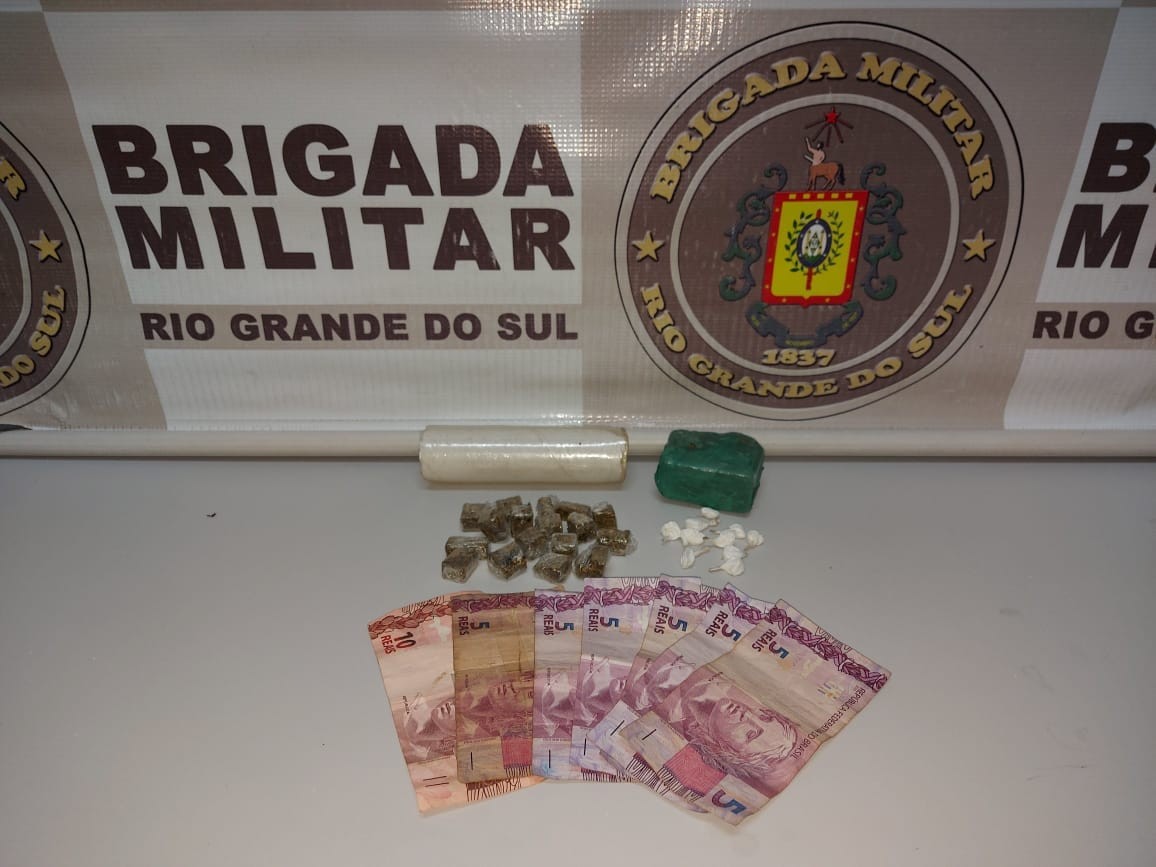 6° BPM prende homem por tráfico de entorpecentes em Rio Grande