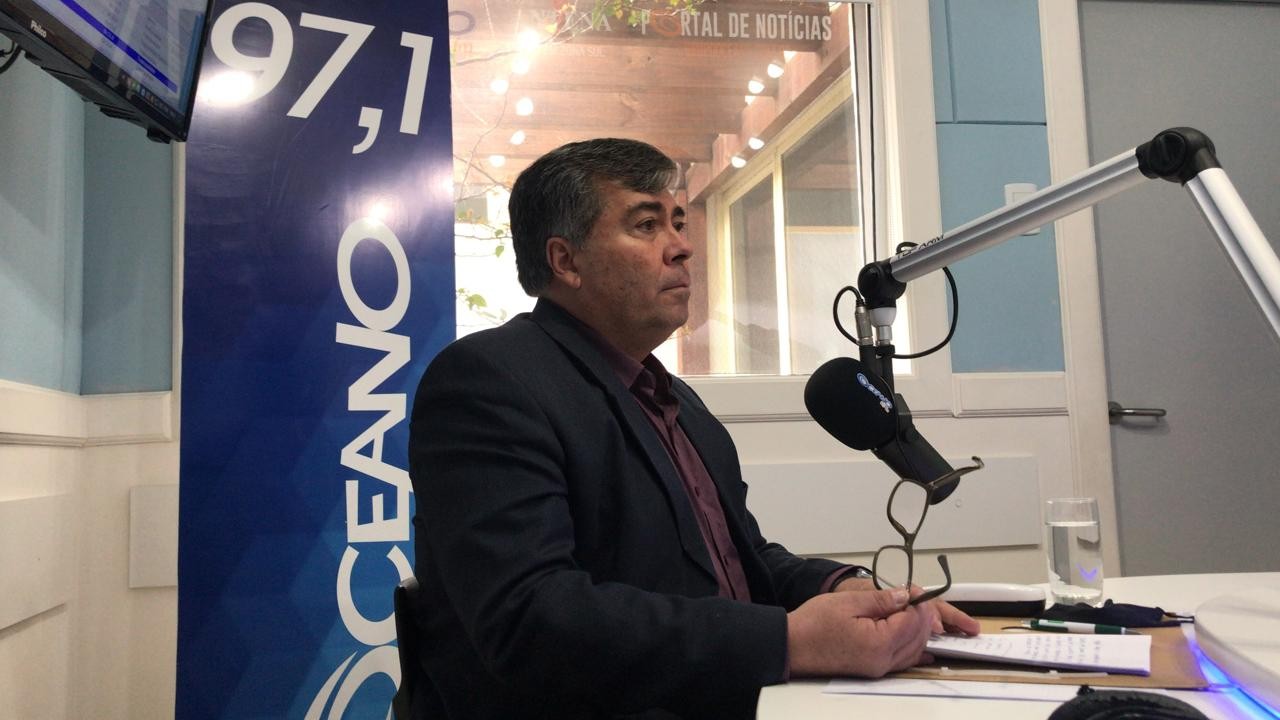 Candidato Augusto César (DEM) concede entrevista ao Giro Oceano