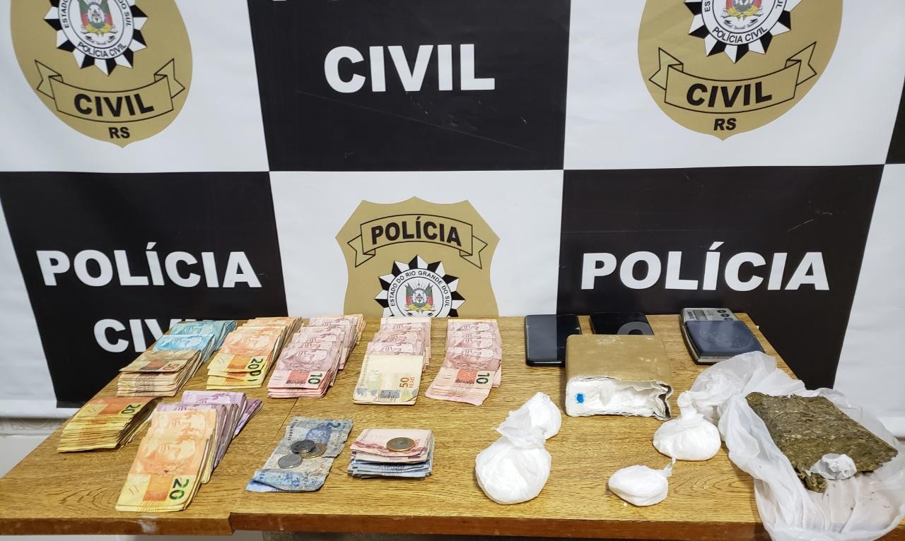 Polícia Civil prende traficante no bairro Ferrari em São José do Norte