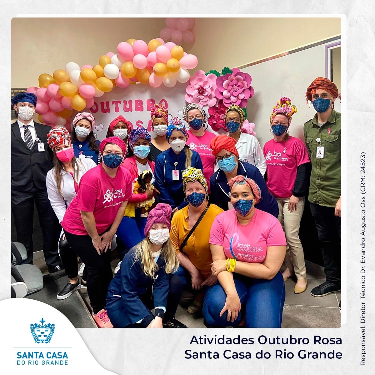 Santa Casa promove evento voltado aos pacientes e colaboradores do setor de Oncologia