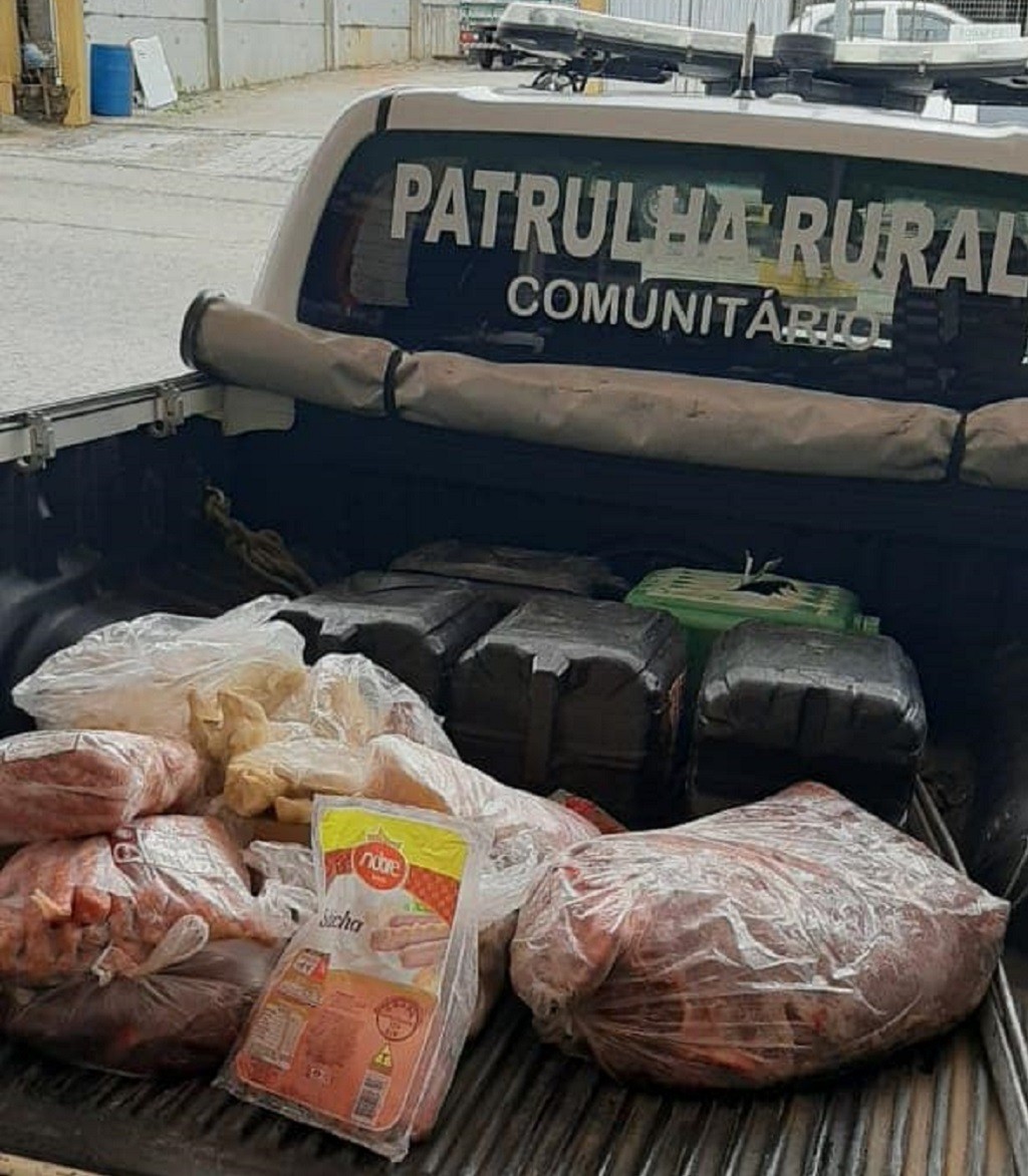 Operação Avante Combate ao Abigeato apreende mais de uma tonelada de carne na Região Sul