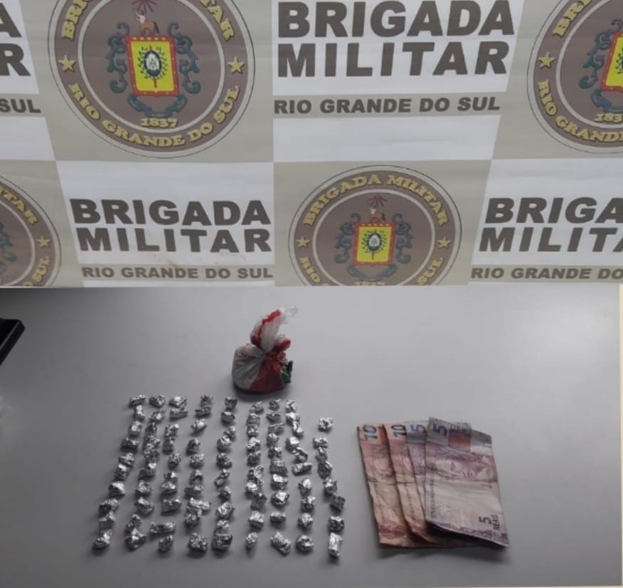 BM apreende adolescente por tráfico de drogas em Rio Grande