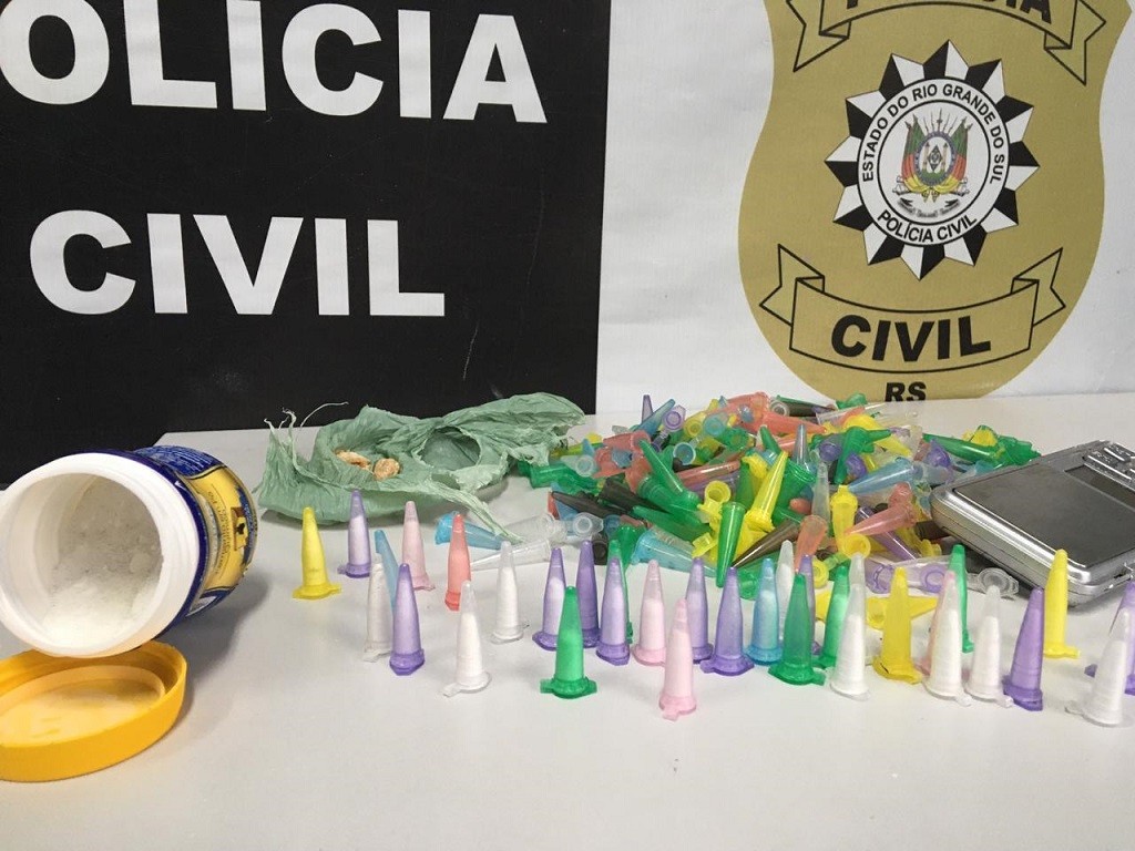 Operação Mala Cheia: traficante é preso pela Polícia Civil em Rio Grande