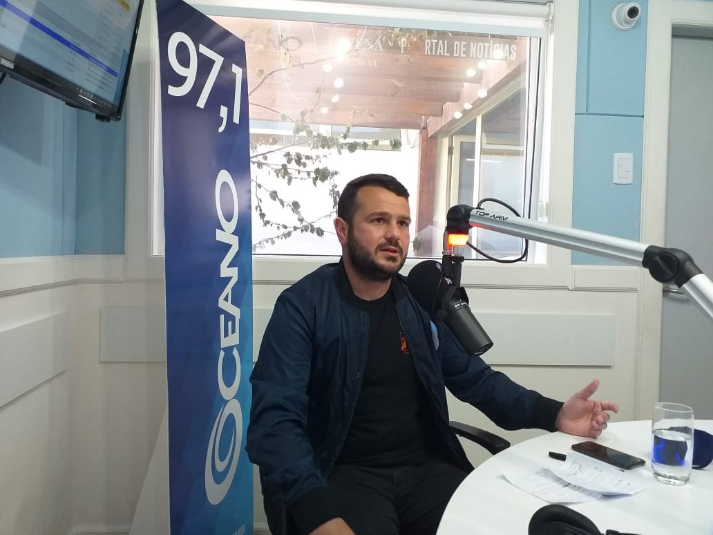 Candidato Matheus Jabor (PP) de São José do Norte concede entrevista ao Giro Oceano