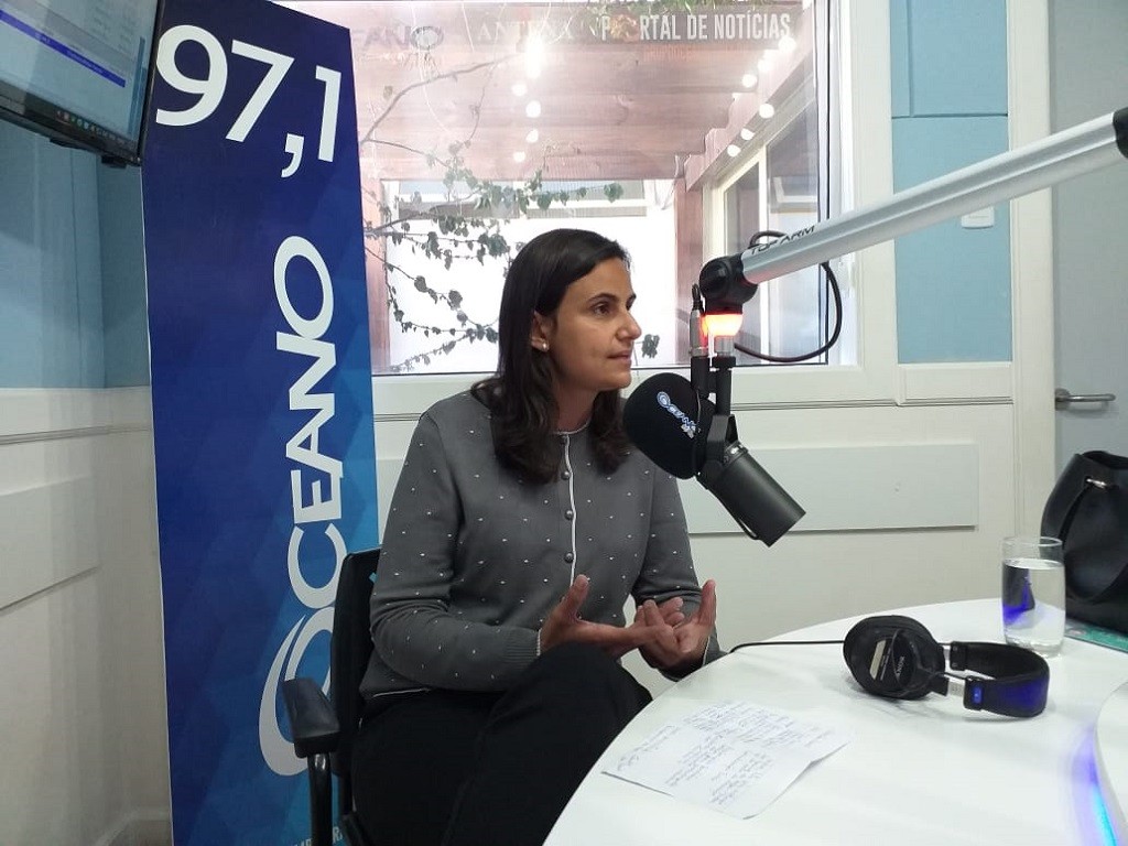 Candidata Fabiany Zogbi Roig (PSL) de São José do Norte concede entrevista ao Giro Oceano