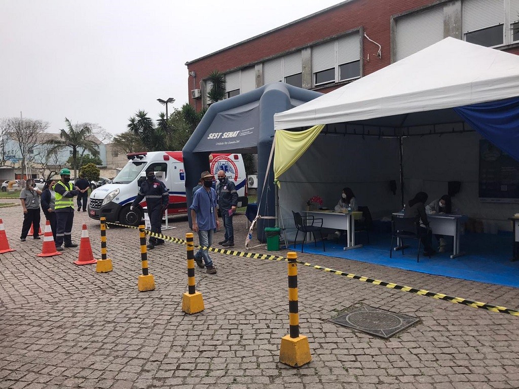 Projeto Saúde nos Portos oferece atendimento para trabalhadores