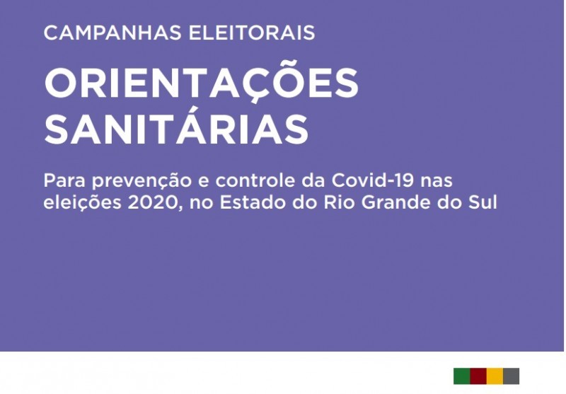 Saúde lança cartilha com protocolos sanitários para o período eleitoral