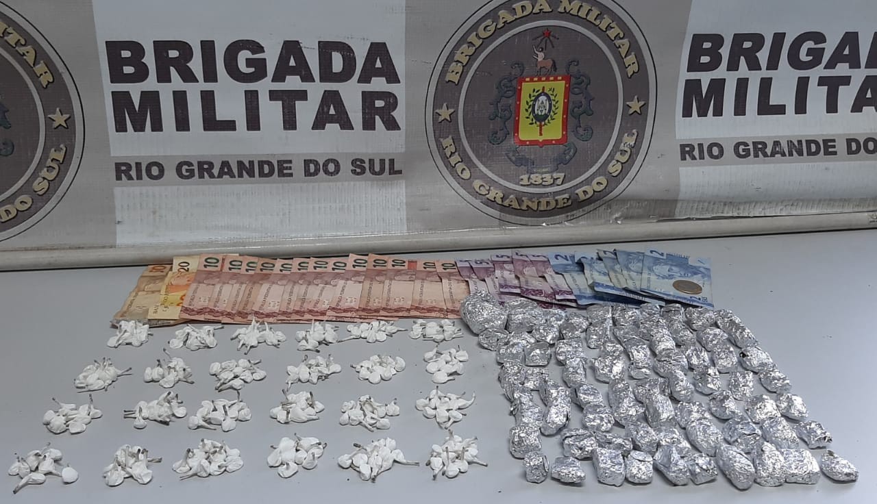 Dois menores são apreendidos em RG por tráfico de drogas