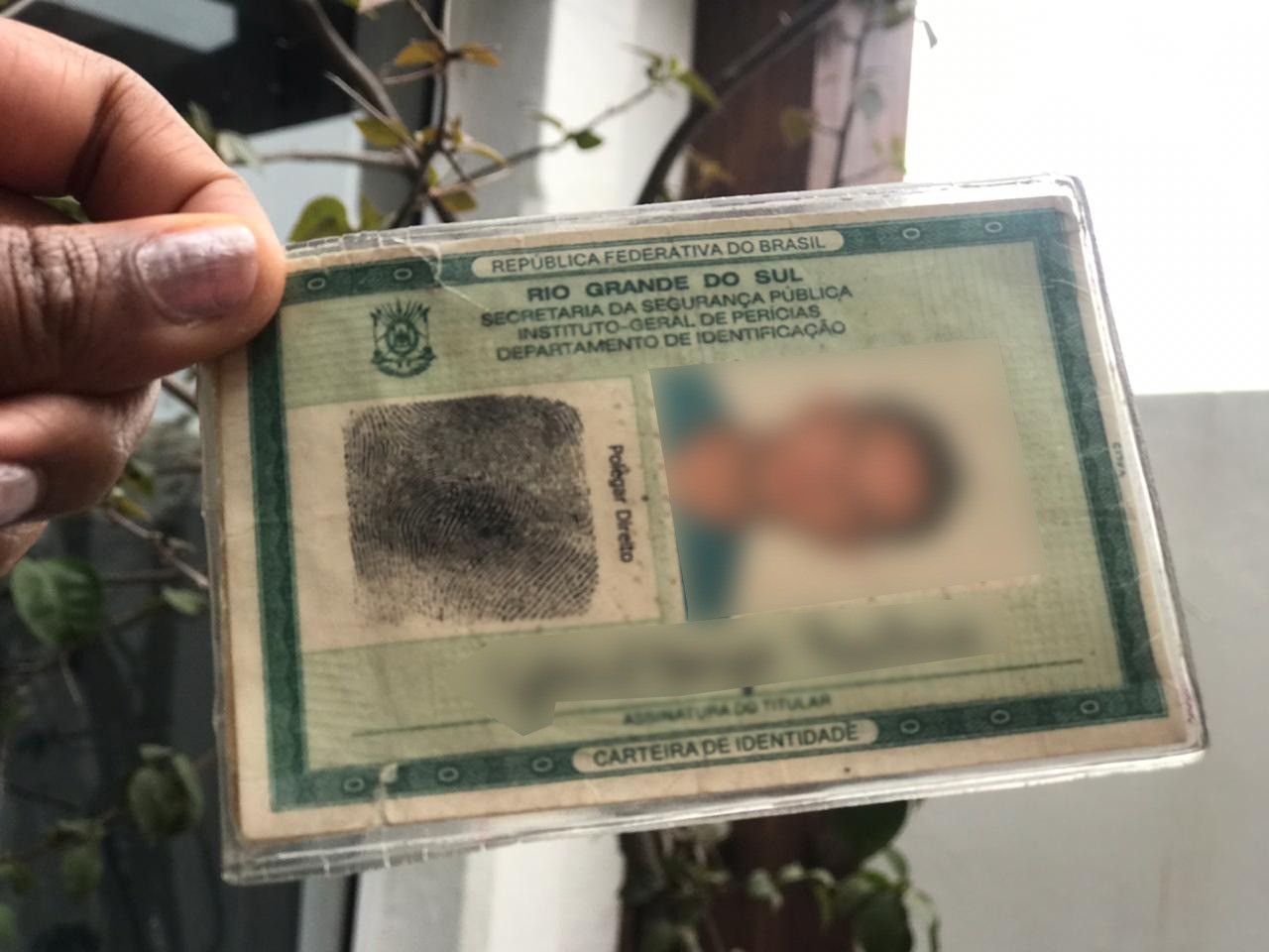 Segunda via de carteira de identidade poderá ser solicitada online para retirada em RG