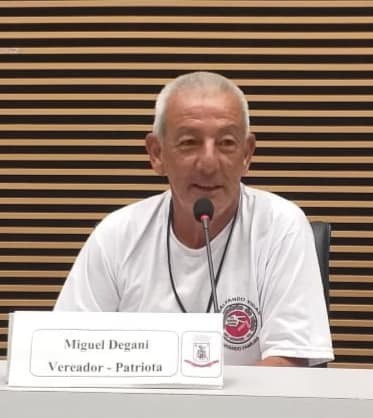 Vereador Miguel Degani (Patriota) é eleito com 915 votos