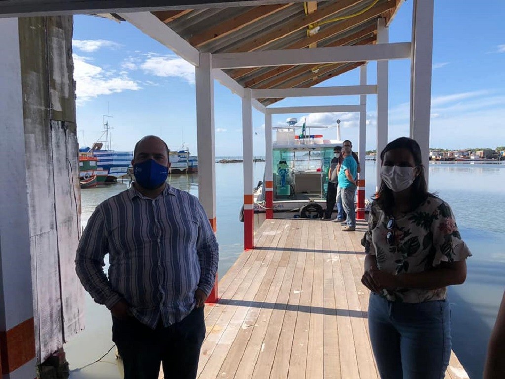 Executivo inaugura abrigo e atracadouro da Ambulancha em São José do Norte