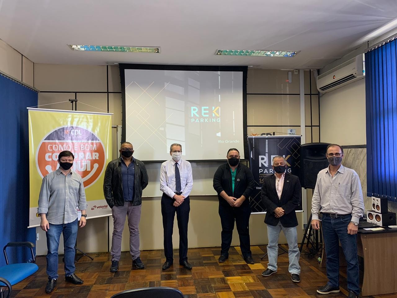 Rek Parking e CDL lançam projeto Rek Parking - Estacionamento Solidário