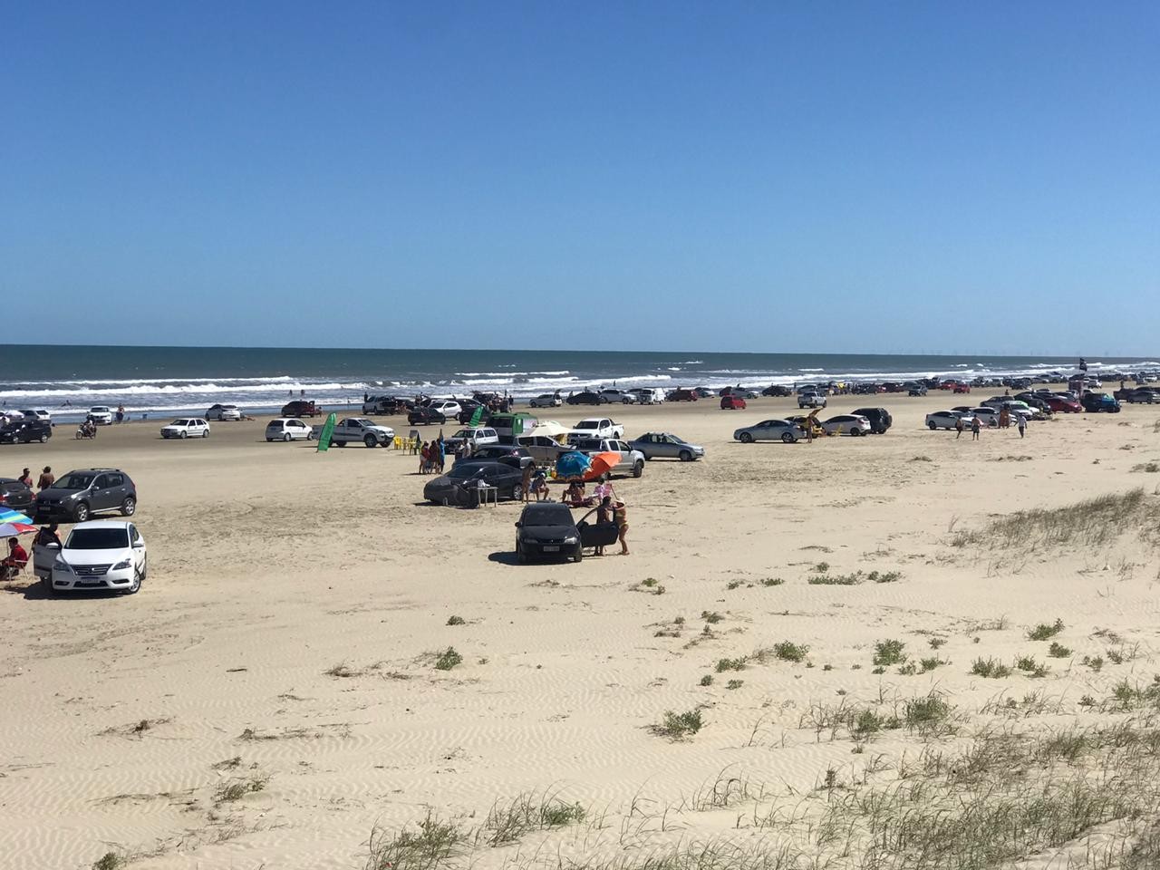 Balneário Cassino registra intensa movimentação 