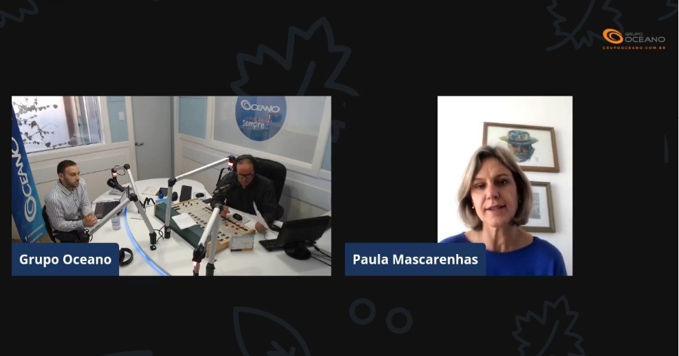 Eleições 2020: candidata Paula Mascarenhas (PSDB) concede entrevista ao Giro Oceano