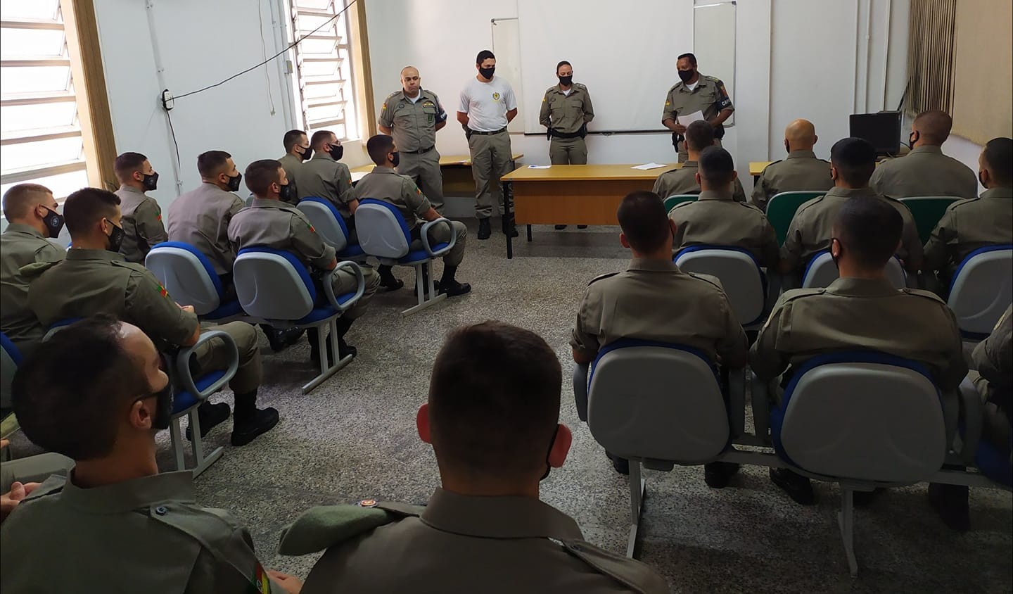 6ºBPM recebe reforço de policiais militares