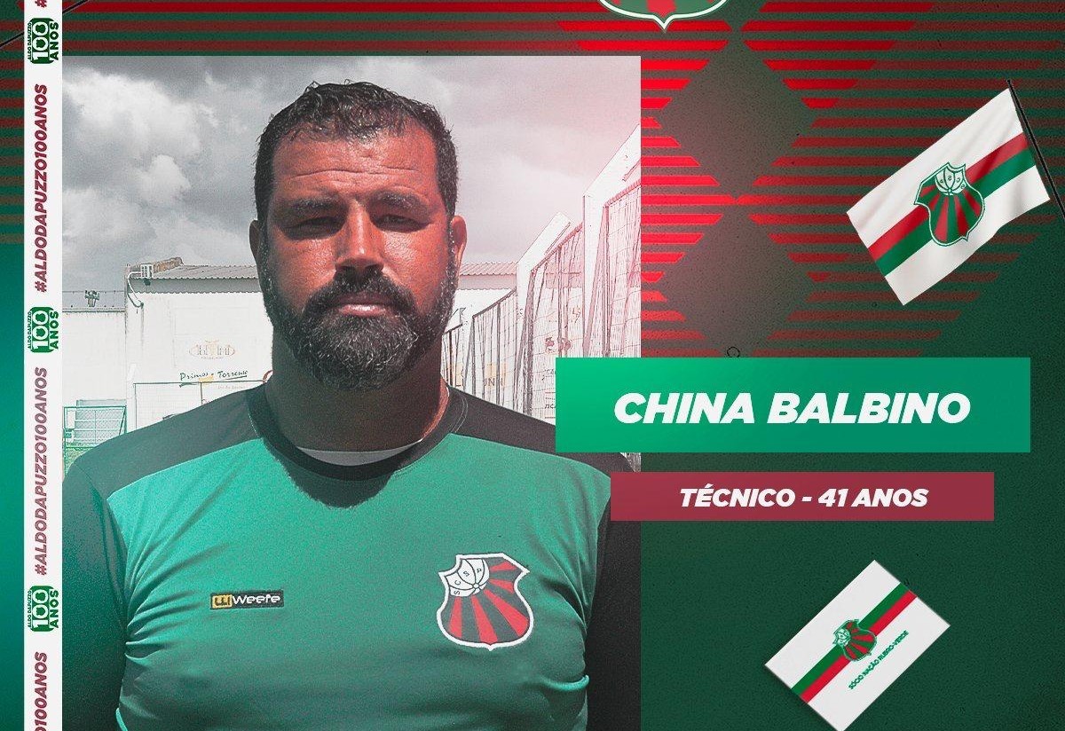 SC São Paulo anuncia o retorno do técnico China Balbino