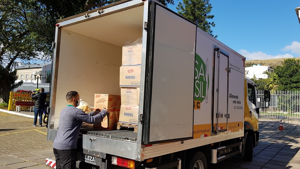Sesc Rio Grande distribuiu mais de 273 toneladas de alimentos pelo Mesa Brasil em 2020