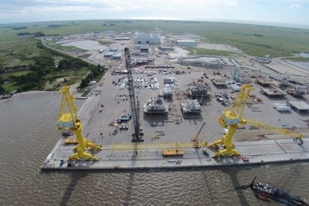 Estaleiro EBR de São José do Norte, poderá atuar na fabricação de parte das plataformas P-78 e P-79